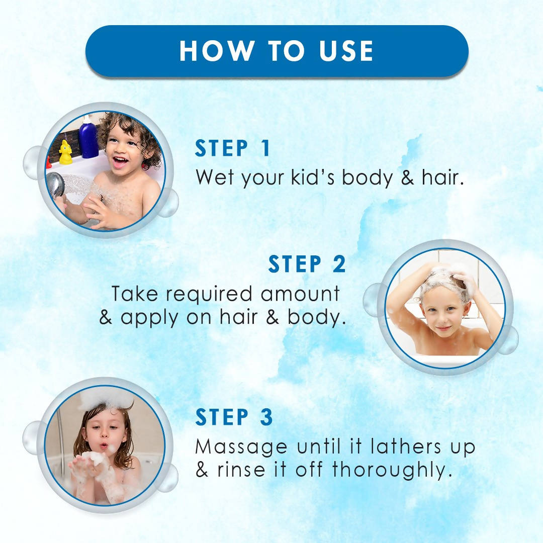 Wow Skin Science Kids Coconut 3 in 1 Tip to Toe Wash